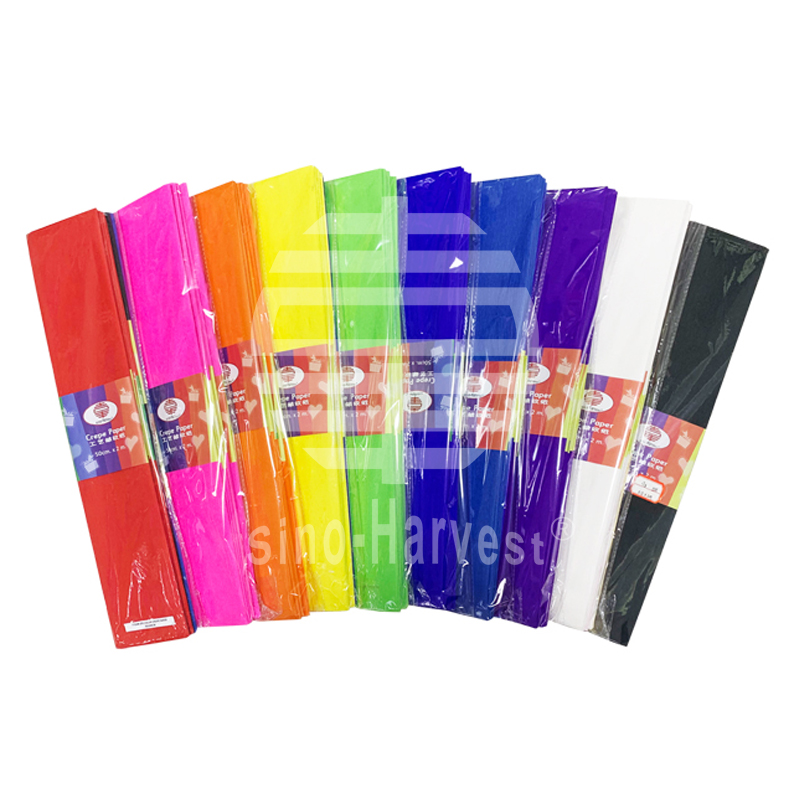 Color Crepe Paper, Handiwork, Vivid Color, High Quality