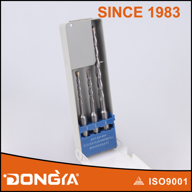 DONGYA 3PCS SDS Plus Hammer Drill Bit Set DY05070301 Promotion Model