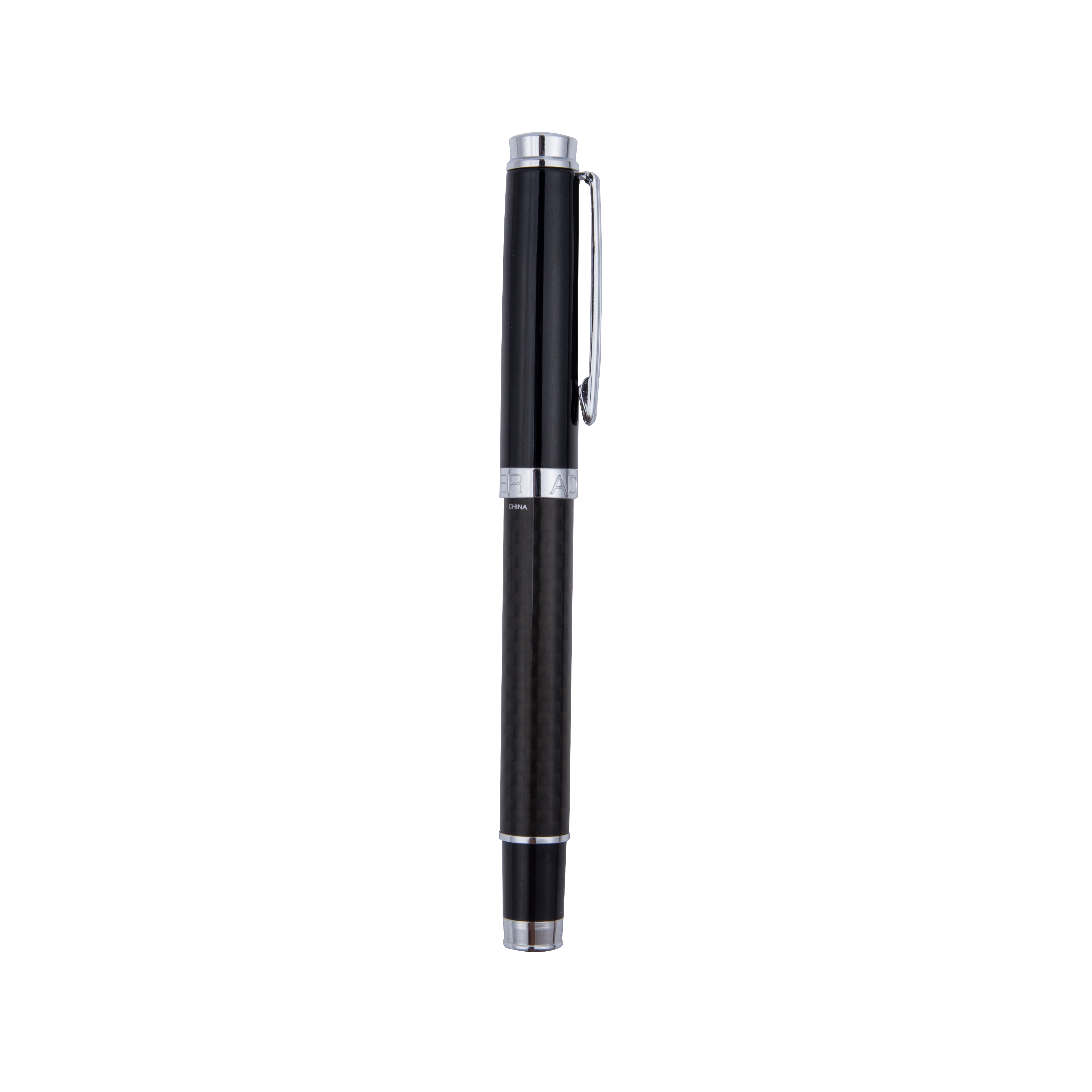 Asia stationery SY9110R brass Highly textured roller ball pen