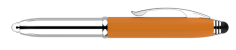 SYT201E-1 aluminium barrel painting light pen with stylus
