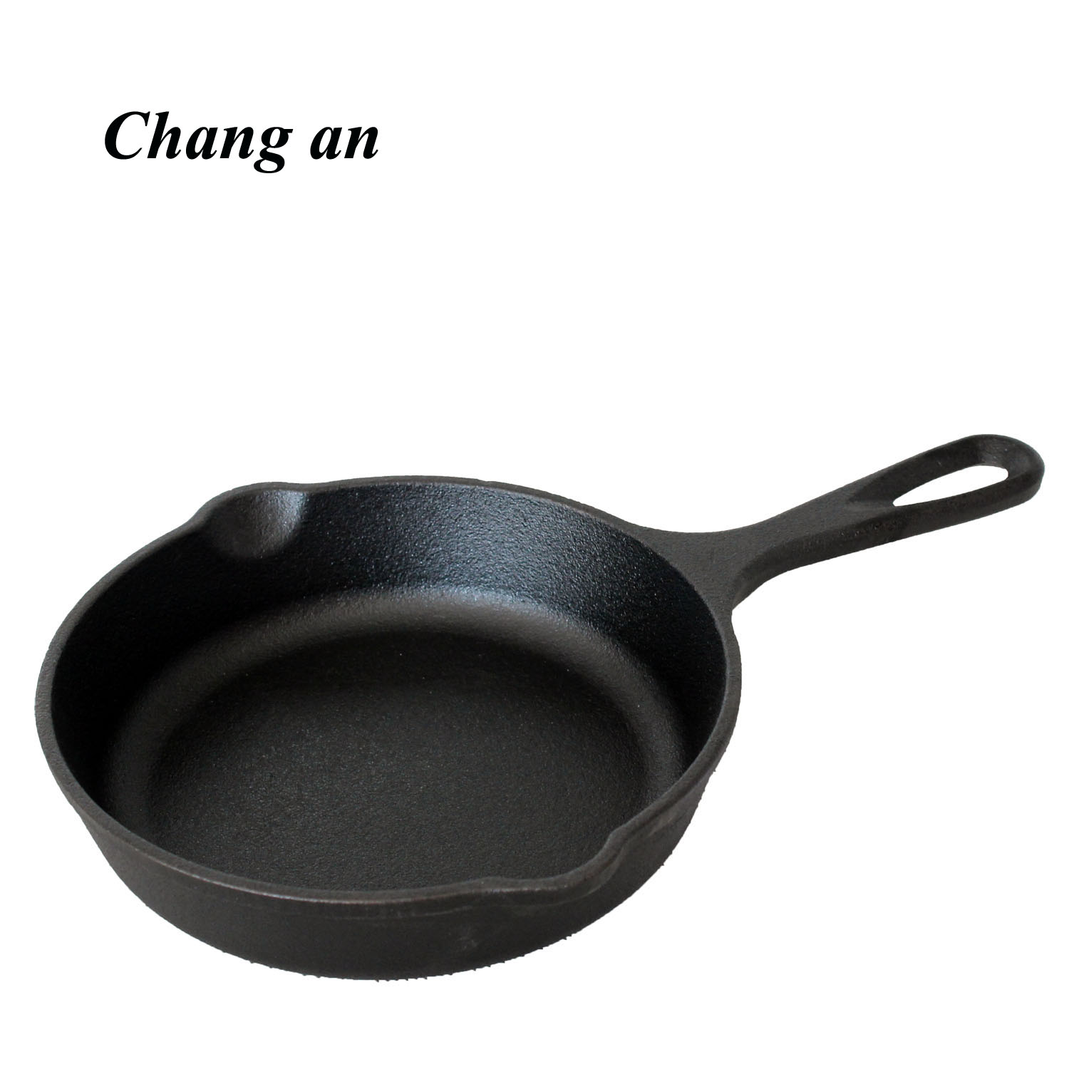 Cast iron preseasoned oil skillet