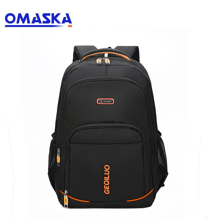wholesale custom Casual travel slim waterproof computer backpack men's business backpack bag