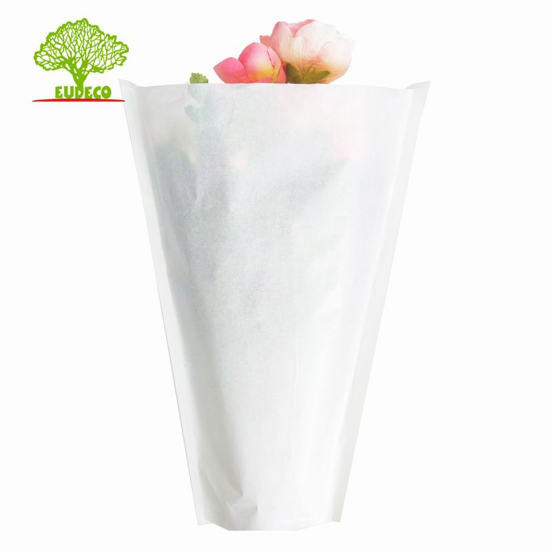 White kraft paper sleeve