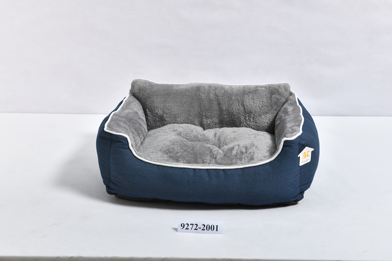 Square pet bed