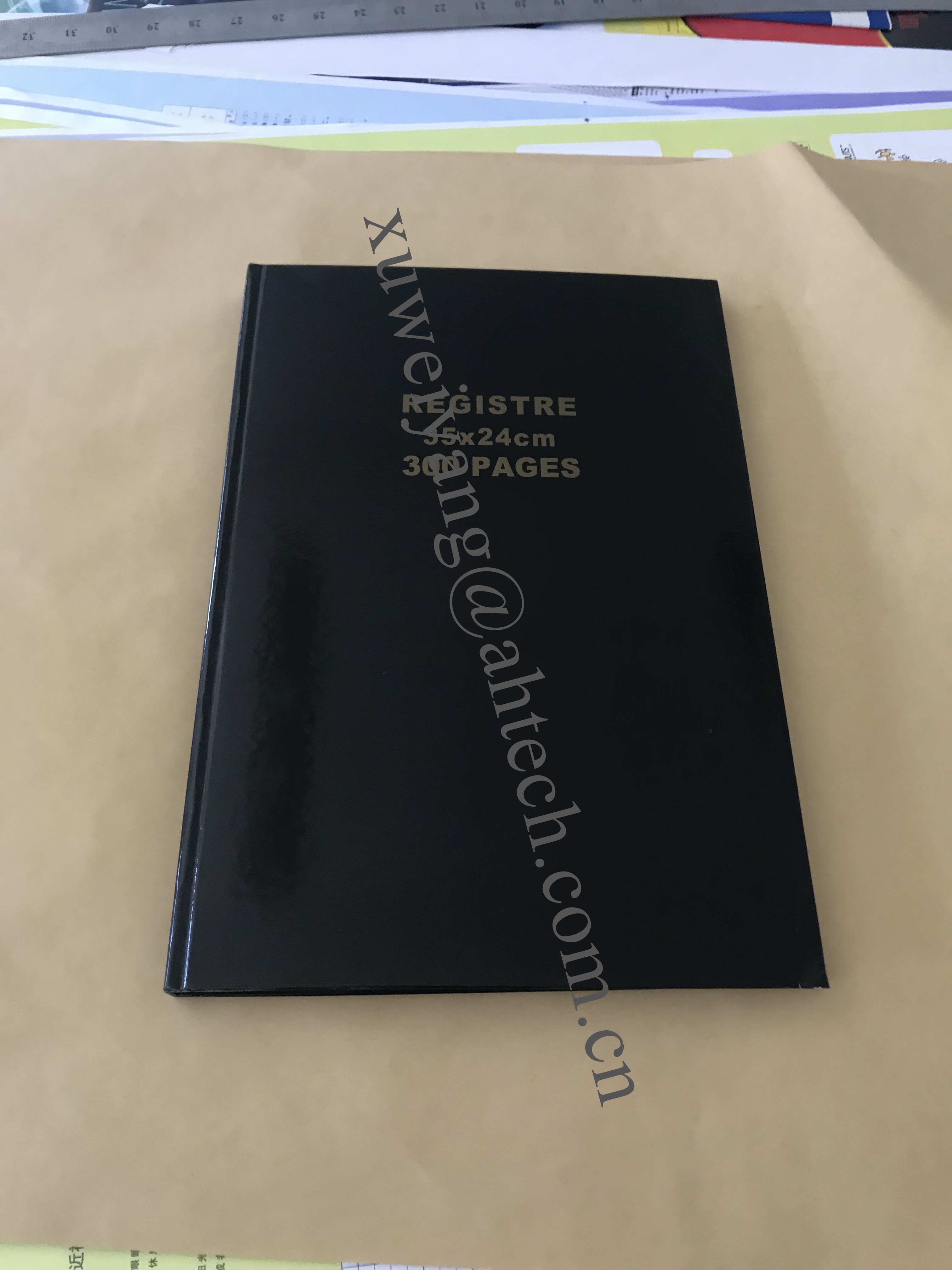 35x24cm large size hardcover notebook register book