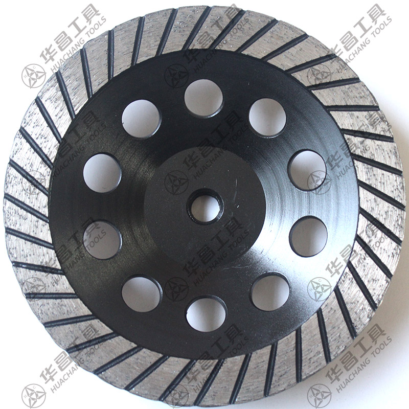 Abrazive stone cup grinding wheel