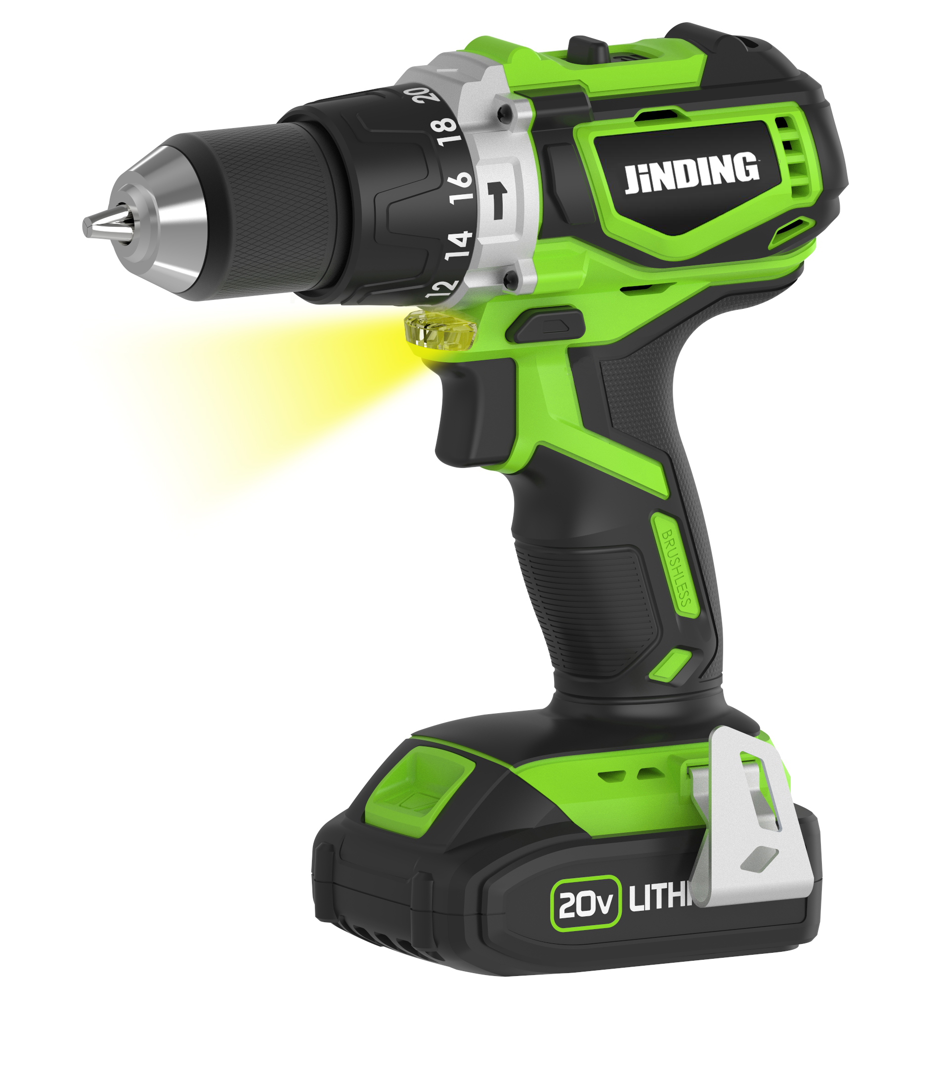 20V Li-ion Brushless Hammer Drill