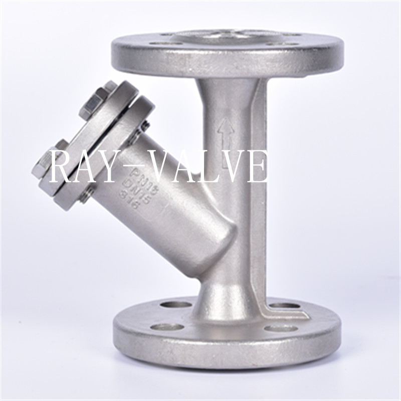 Y Type Strainer Flanged End