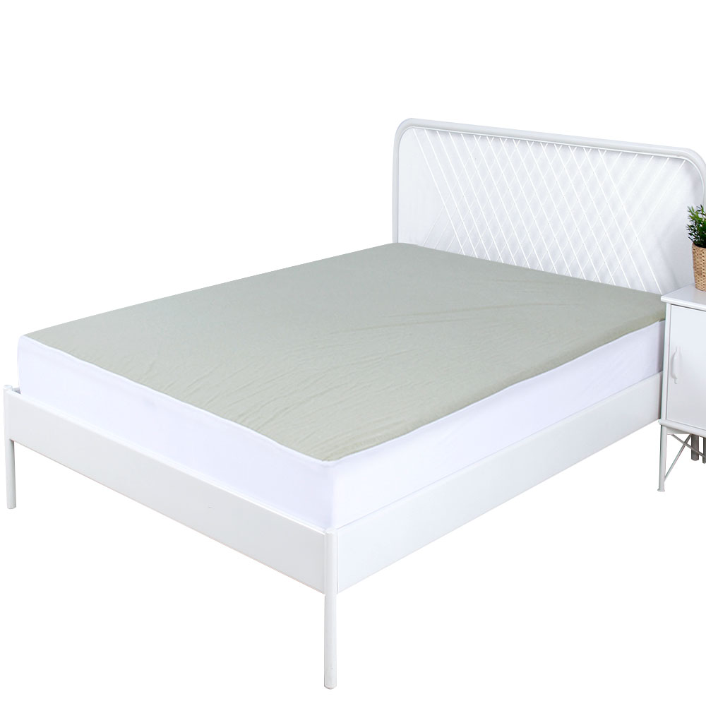 copper cotton knit jersey waterproof mattress protector