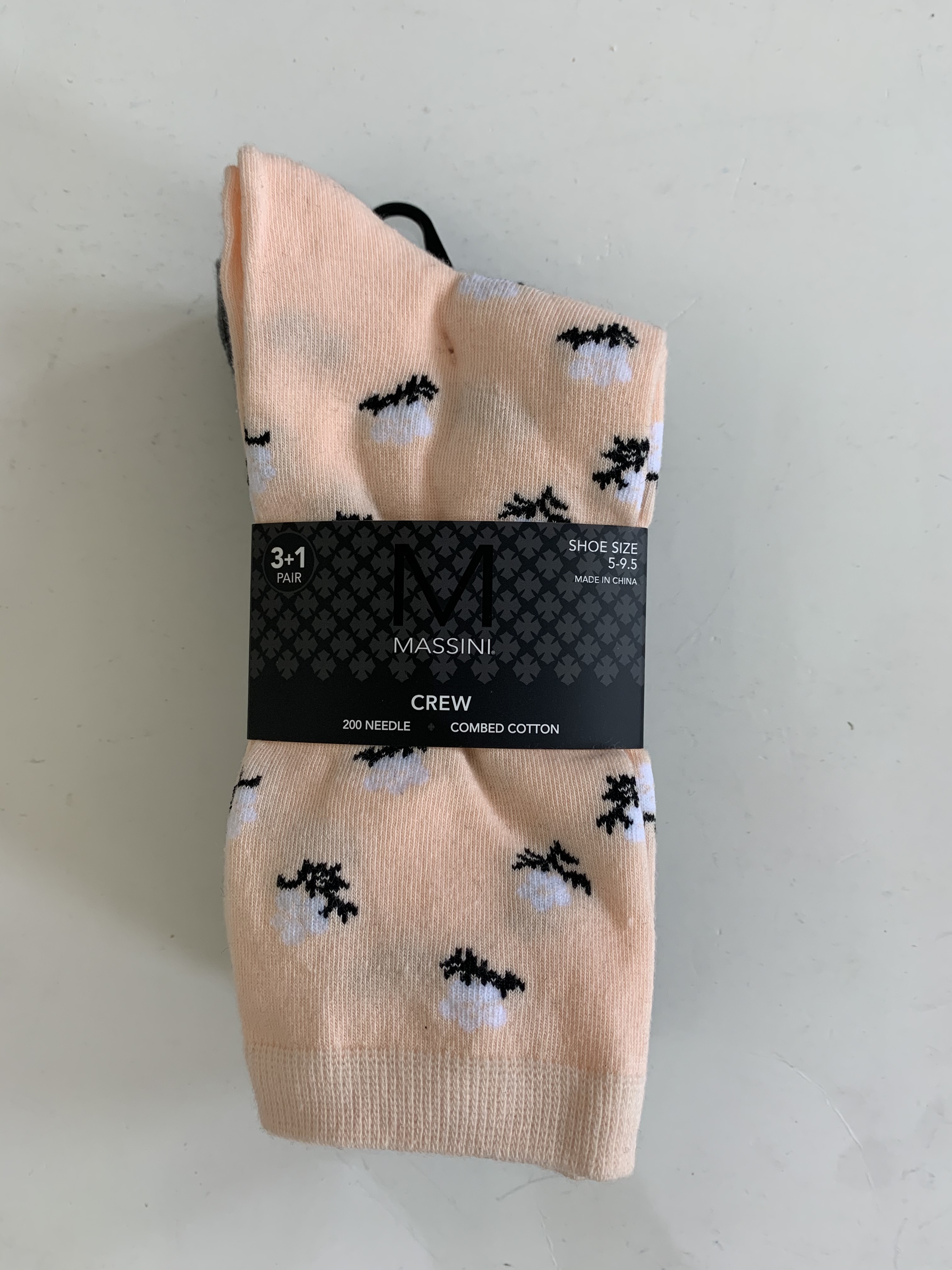 Socks 200n Women's Cotton Crew Socks F-04