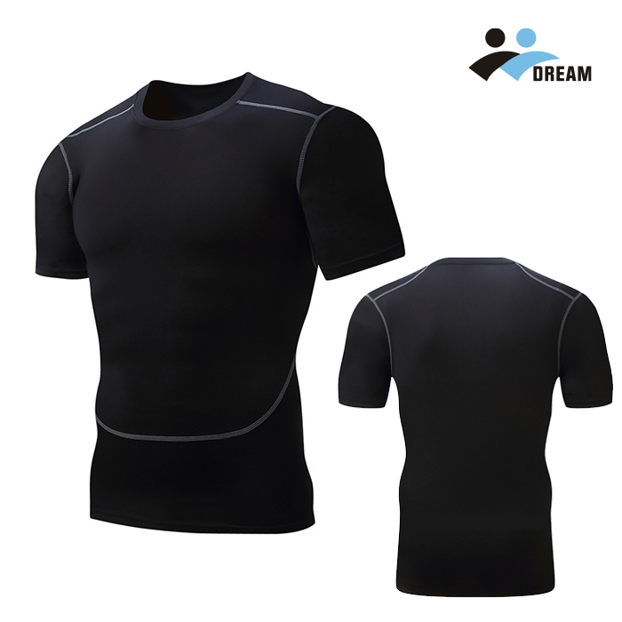 2020 high quality deep round neck custom casual t-shirt