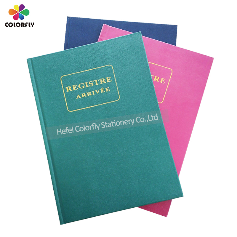 Hardcover Register Notebook