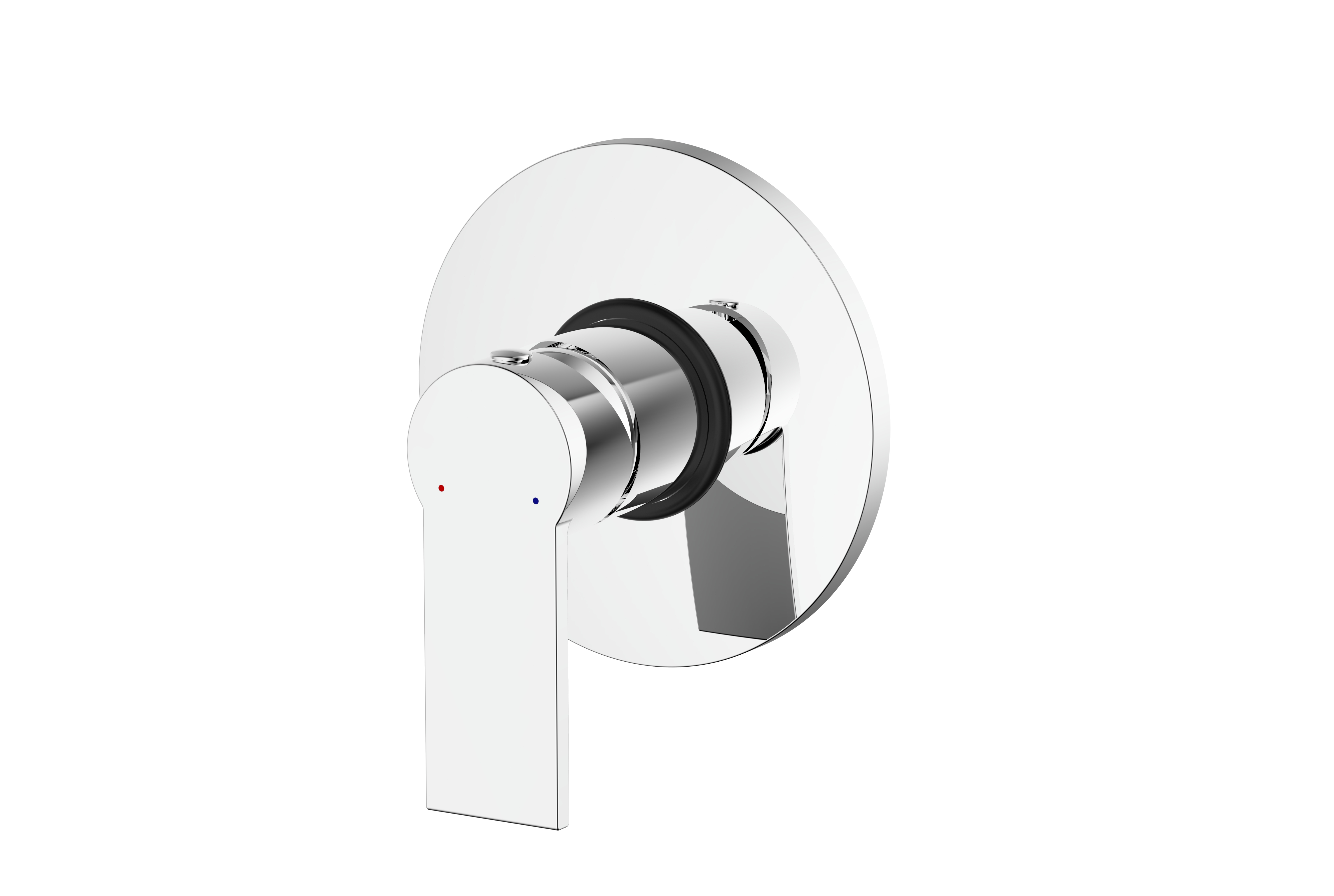 Concealed shower faucet
