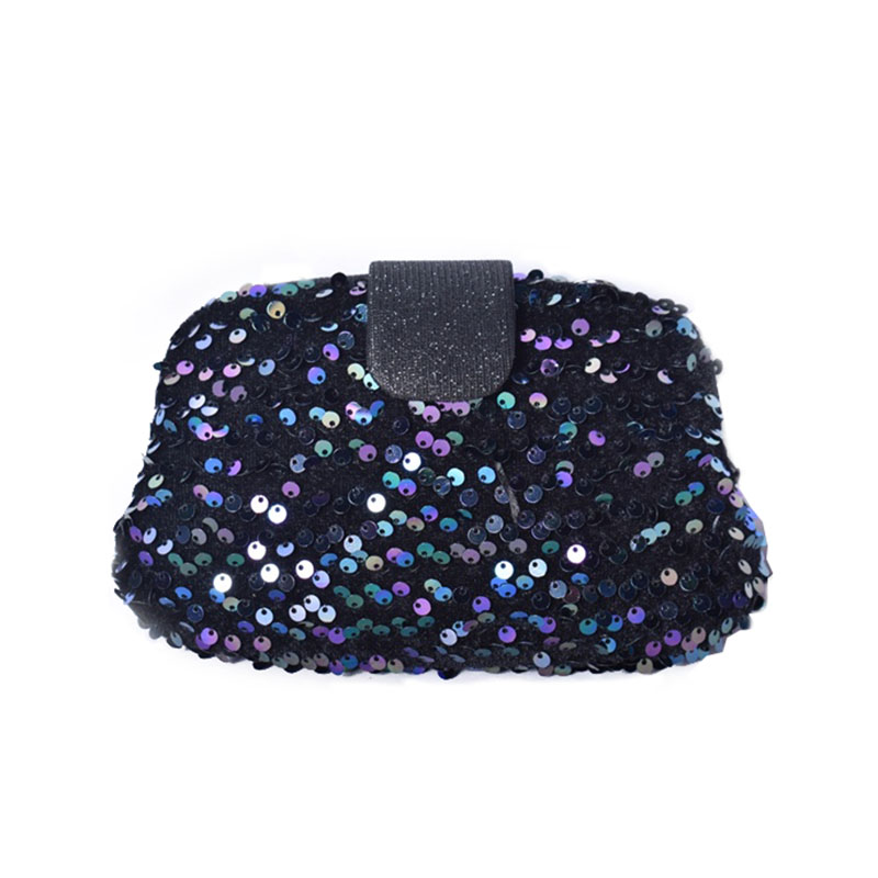 sequin evening bag