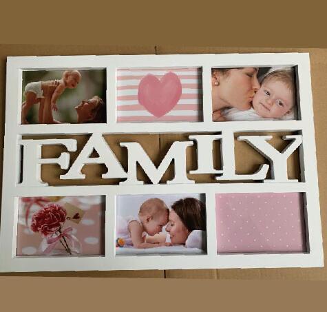 Plastic photo frame