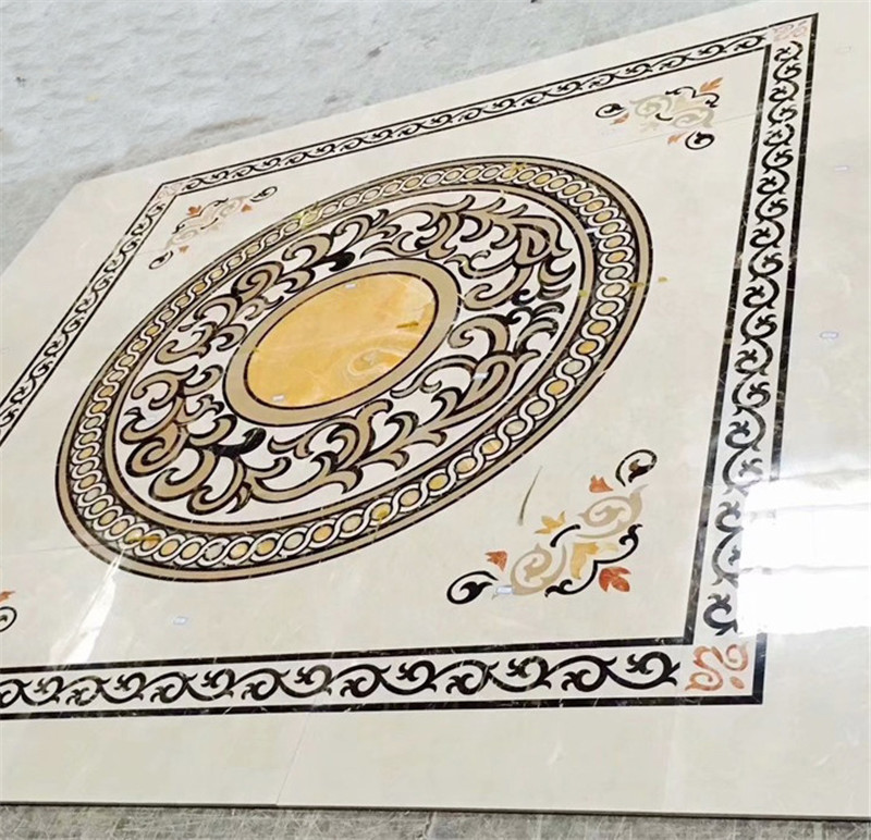 Marble Waterjet Medallion