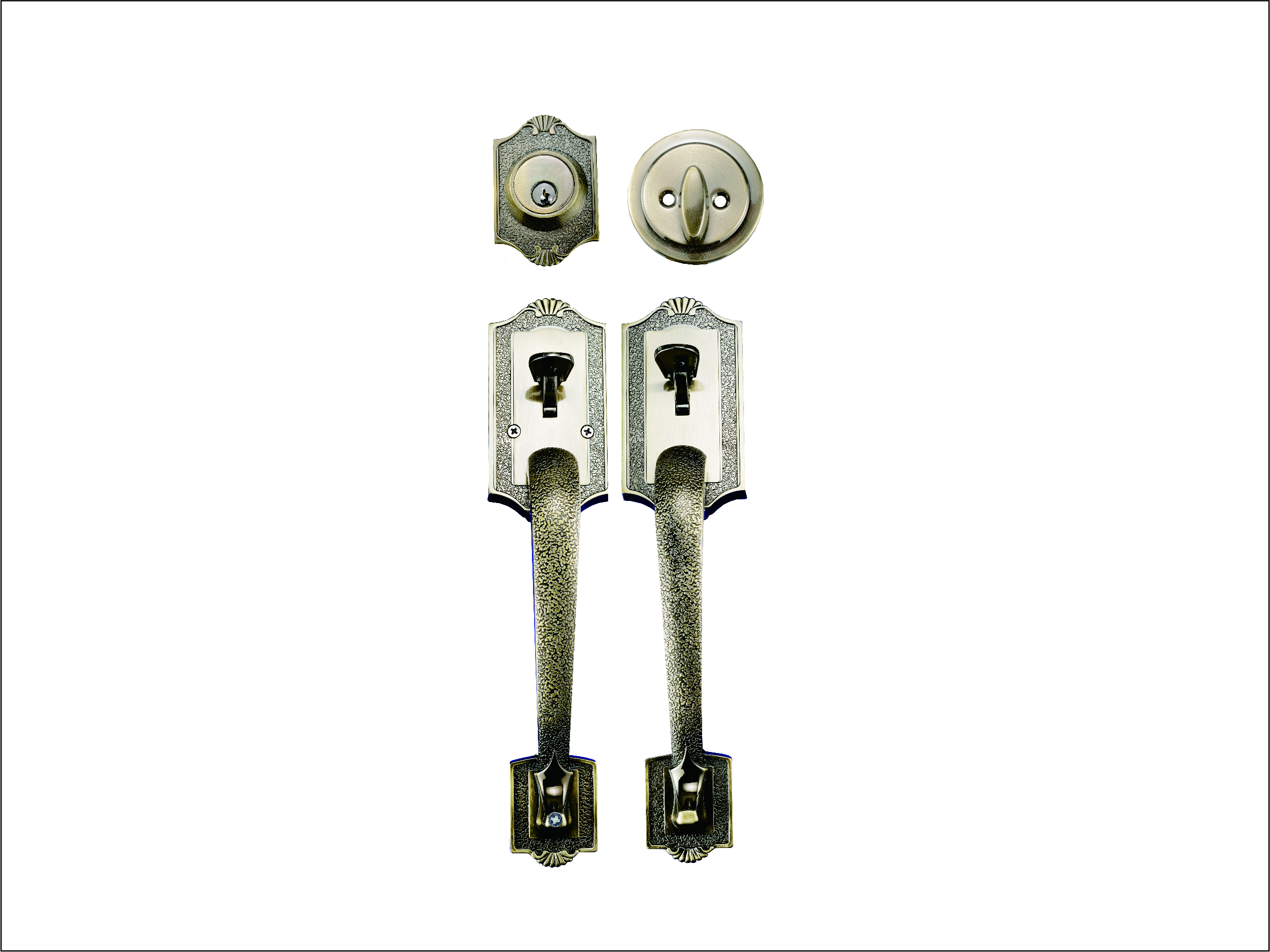 Entrance handleset