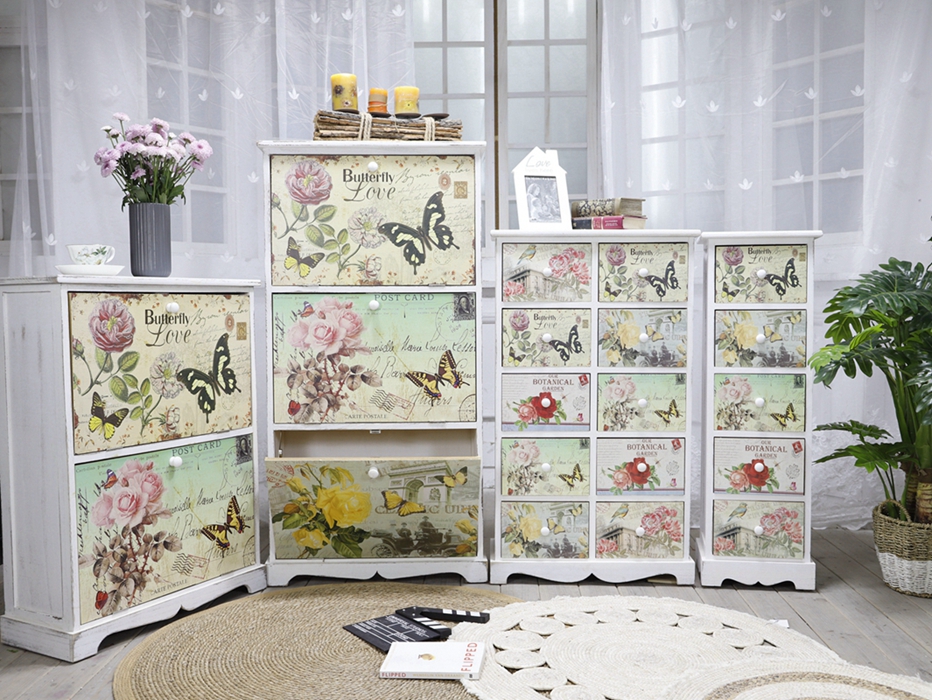 Butterfly shoe cabinet,drawer storage unit