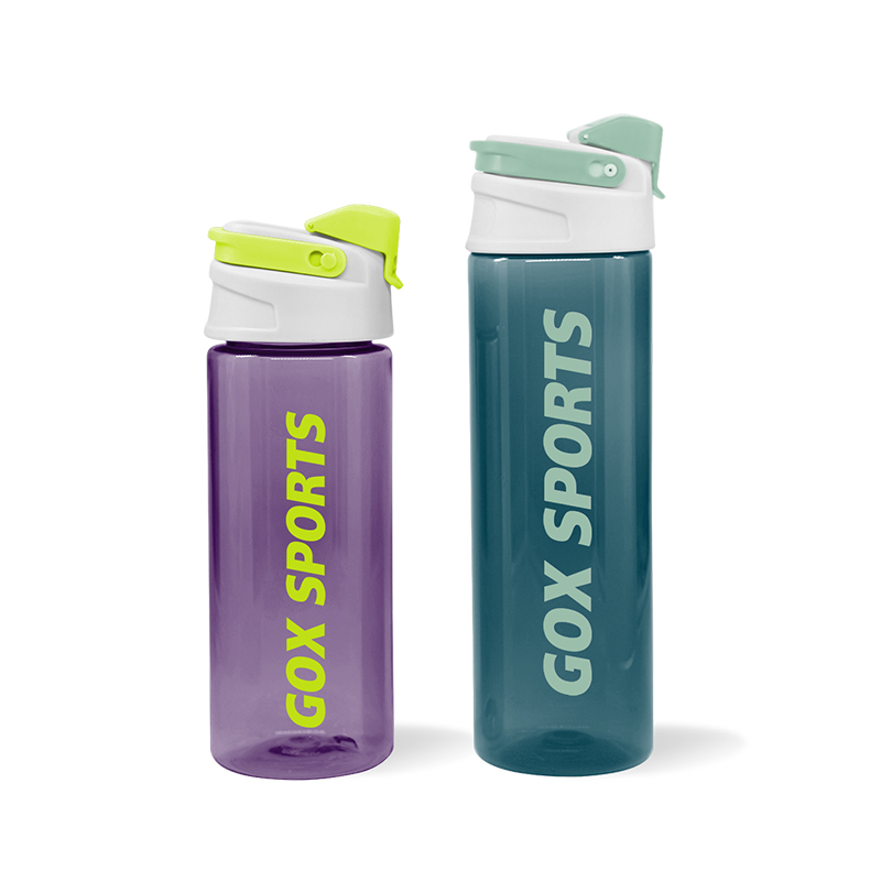 GOX Tritan Water Bottle With Carry Handle BPA free For Fitness, Outdoor Enthusiasts