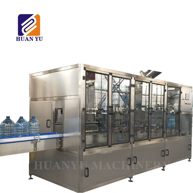 Three In One Linear Type 3L-20L Bottled Water Filling Machine/Pure Water Machine