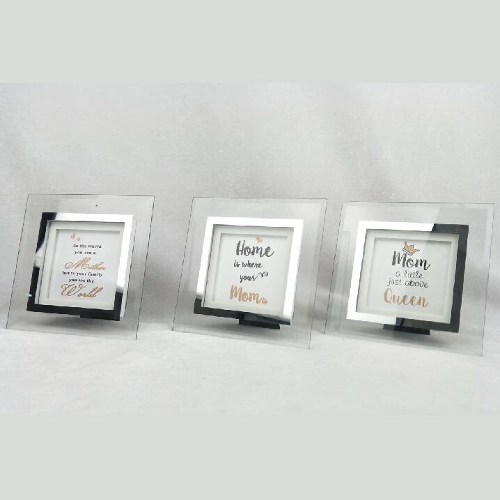 3d Glass Plaque