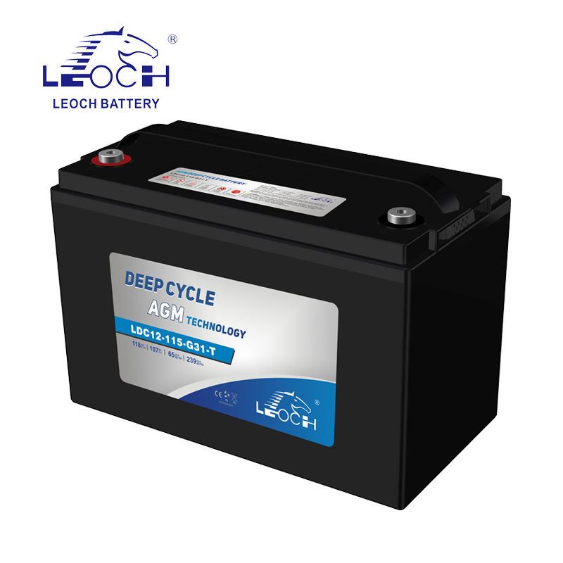 Deep Cycle Motive Battery LDC12-115-G31-T
