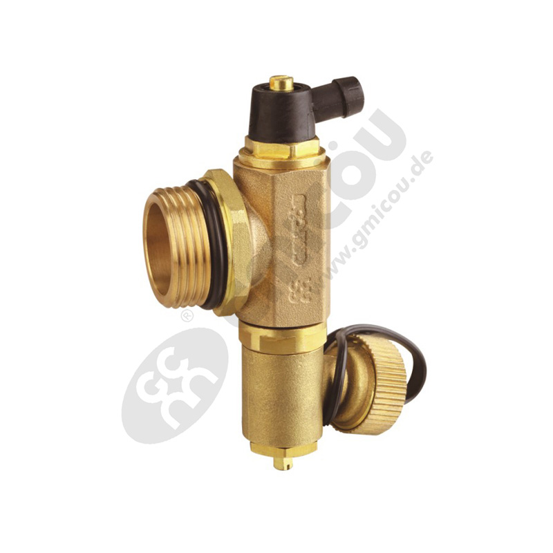 End assembly (end tee joint + manual exhaust valve +blowdown valve)