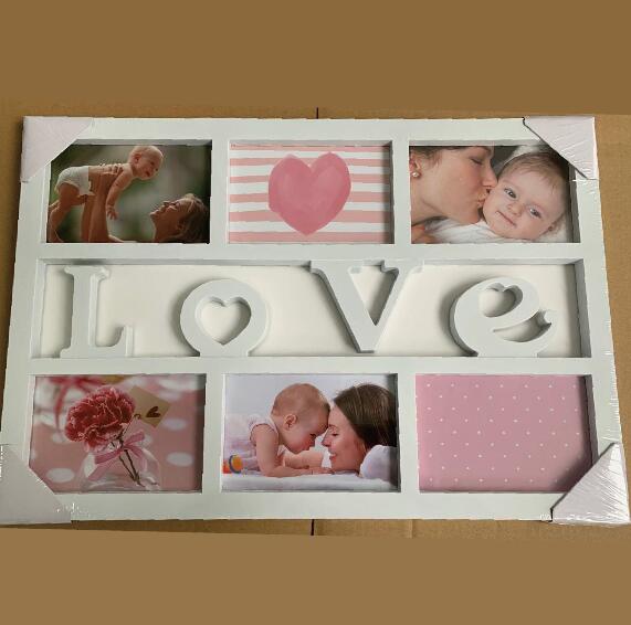 Plastic photo frame