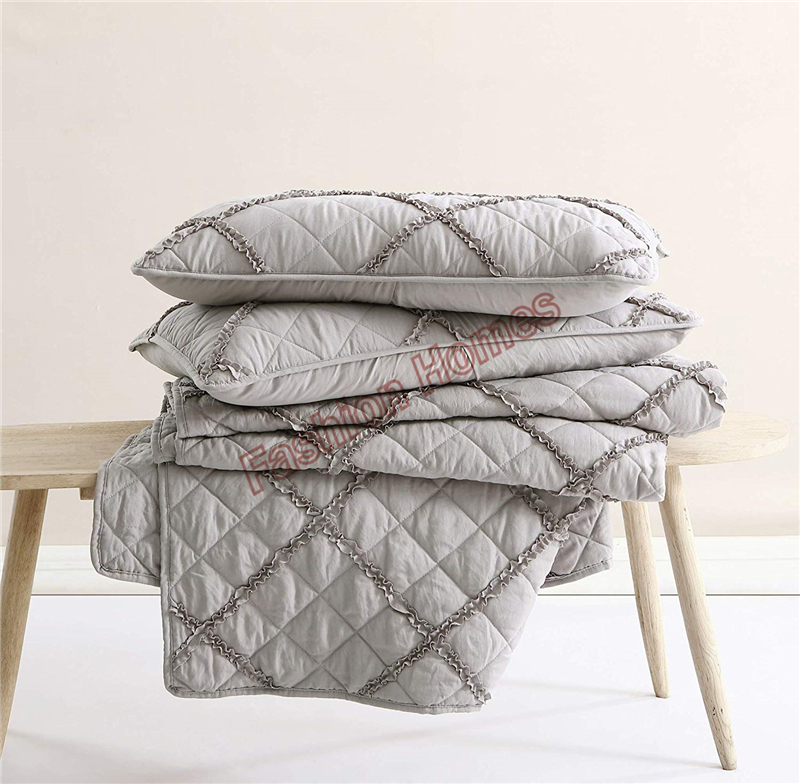 100% polyester soft washed quilt