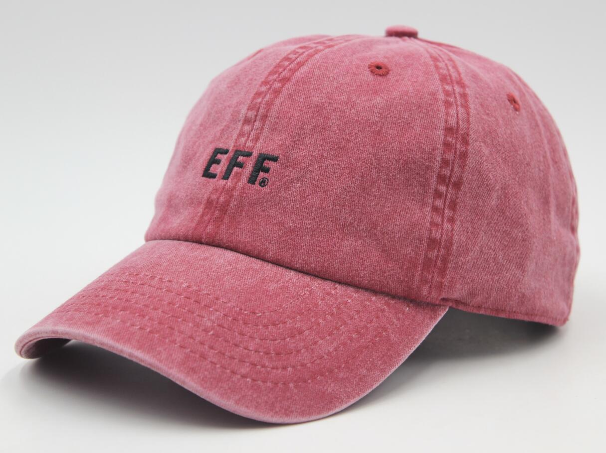 Pigment dyed cap Garment Washed Cap