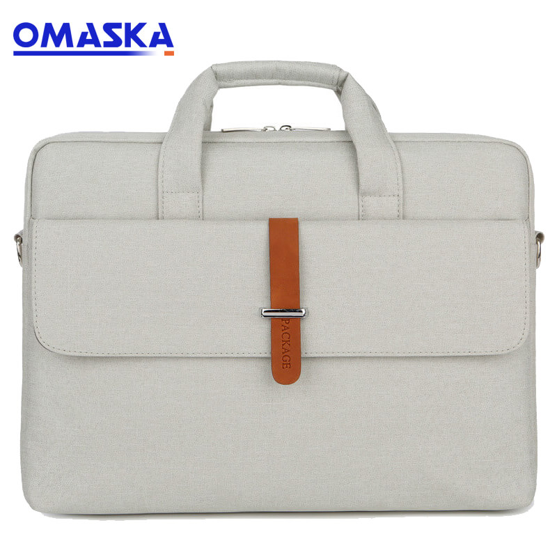 OMASKA laptop bag factory leisure men women new design custom 13inch 14inch 15inch waterproof computer travel bag