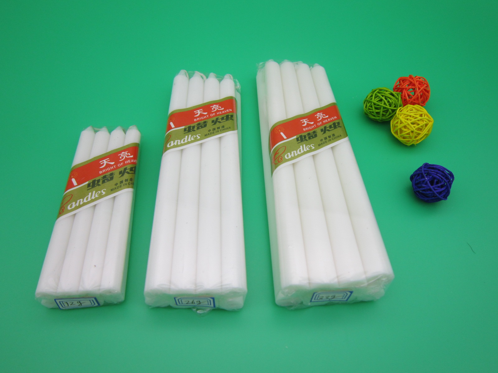White household candle to Madagascar
