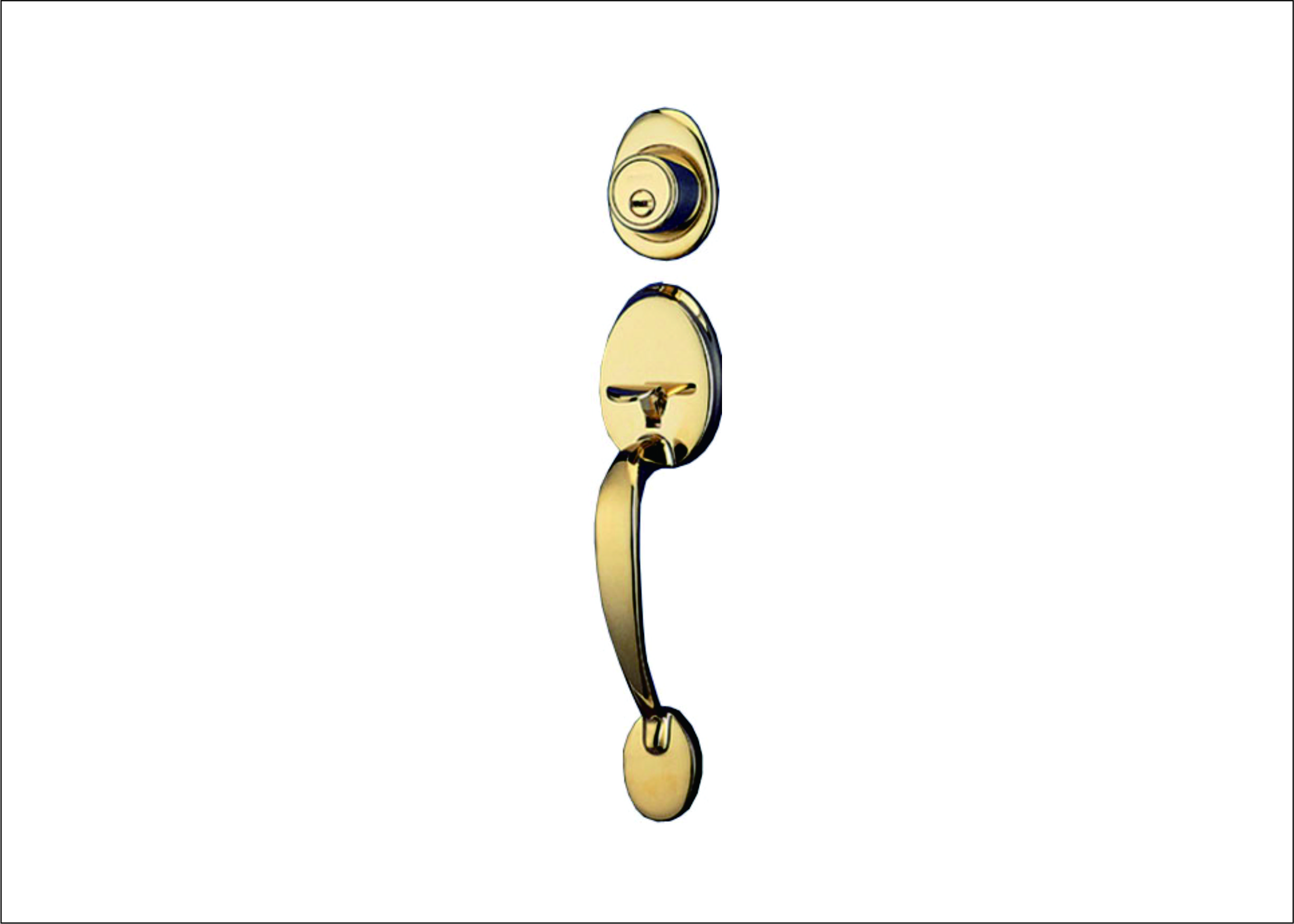 Entrance handleset