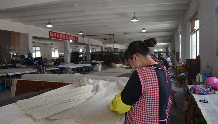 Liaoning Taoyuan Home Furnishing Co., Ltd. – reed curtains 2
