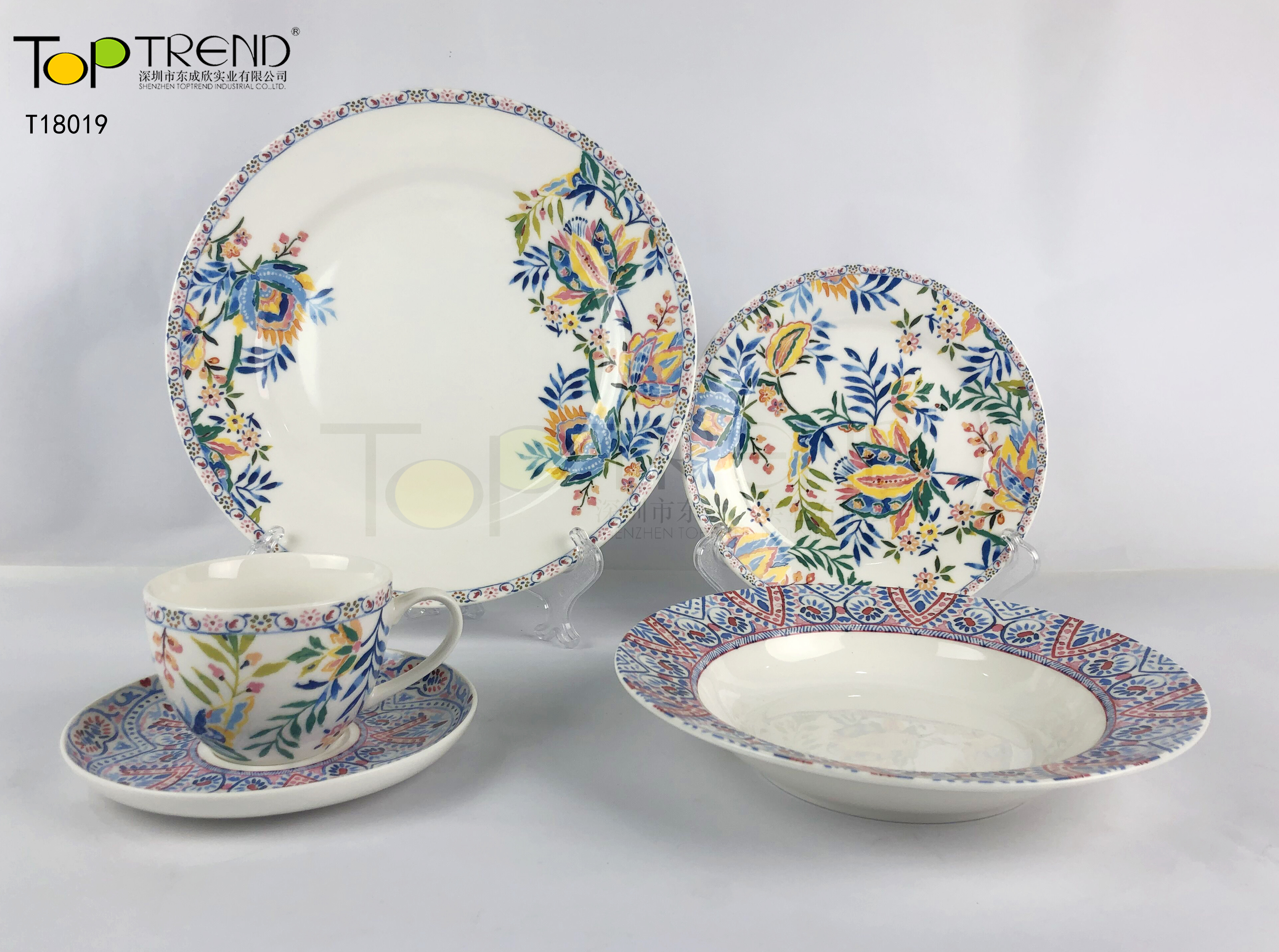 New Bone China Dinner Set