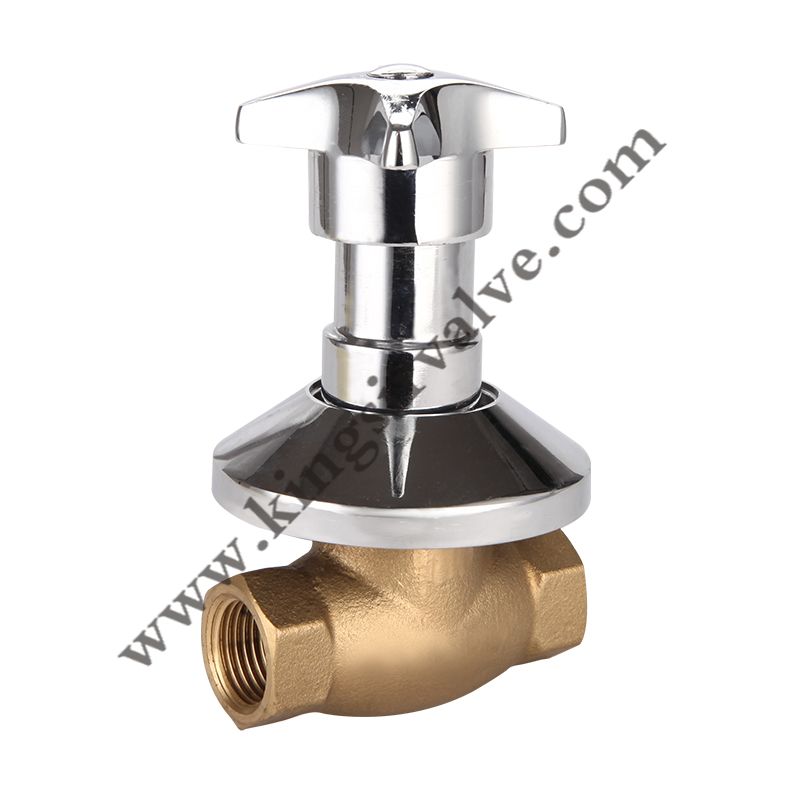 Brass shower stop valves