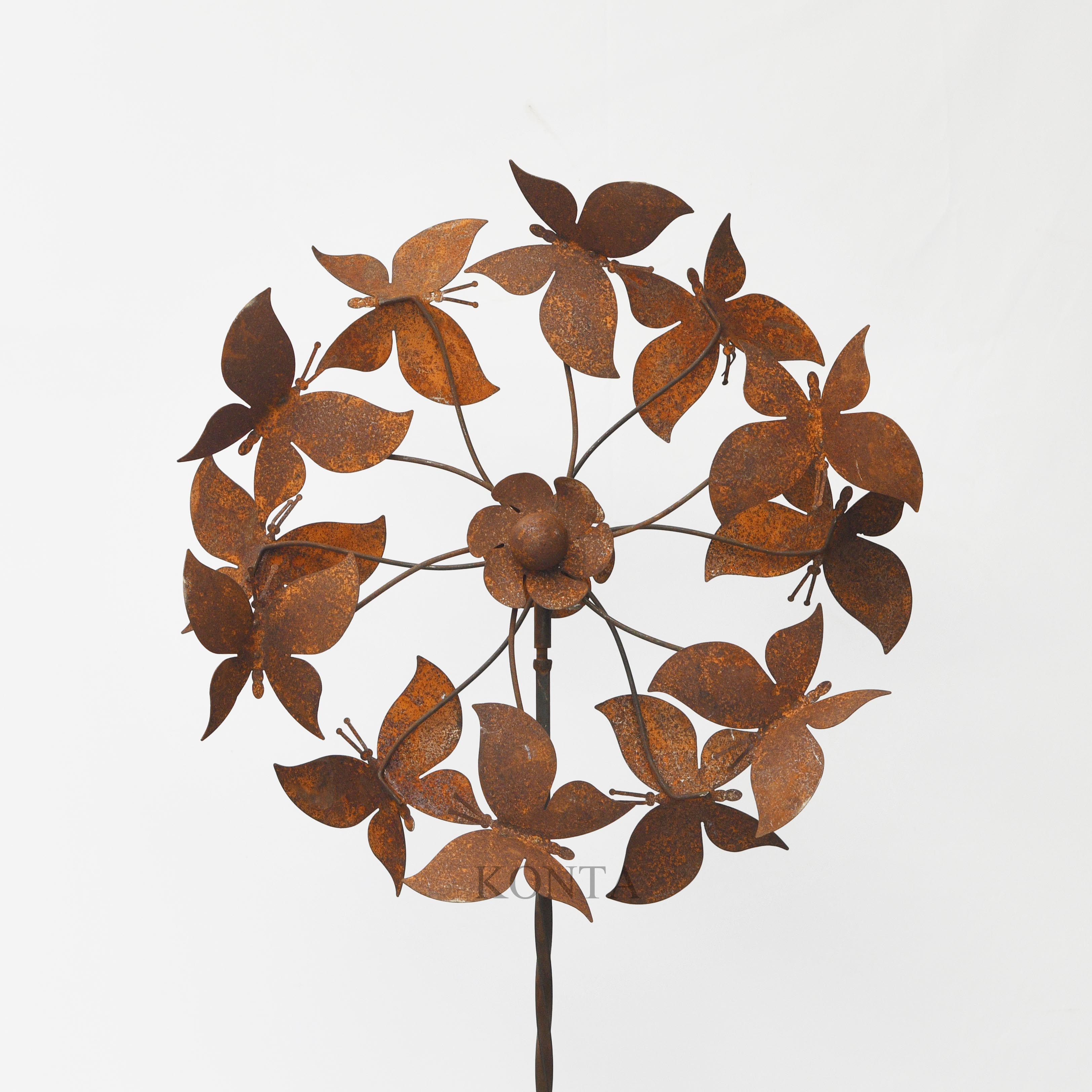 Metal Butterfly spinner Garden Outdoor Decor