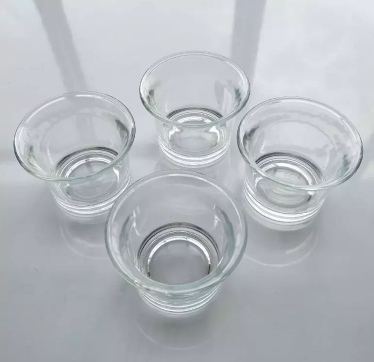 Wholesale 60ML clear glass candlestick
