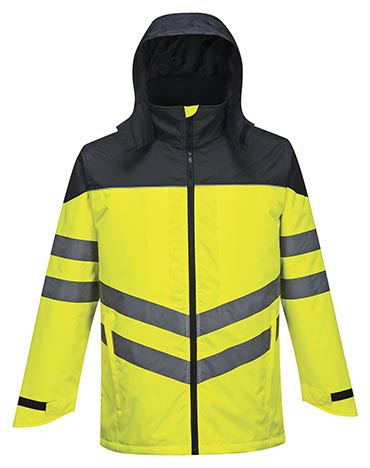 300D high visibility parka