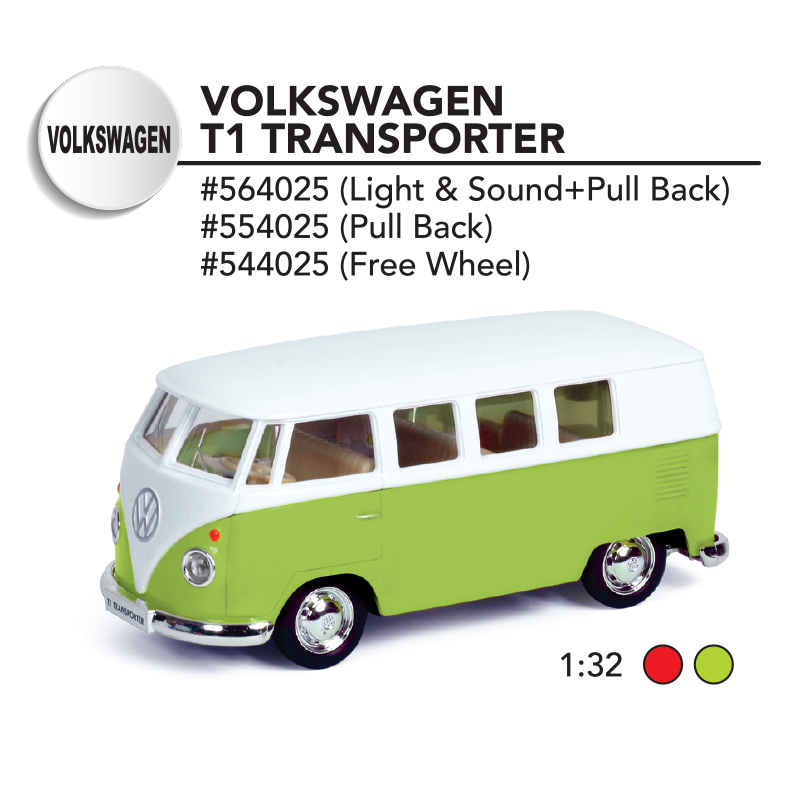1:32 Volkswagen Samba Bus