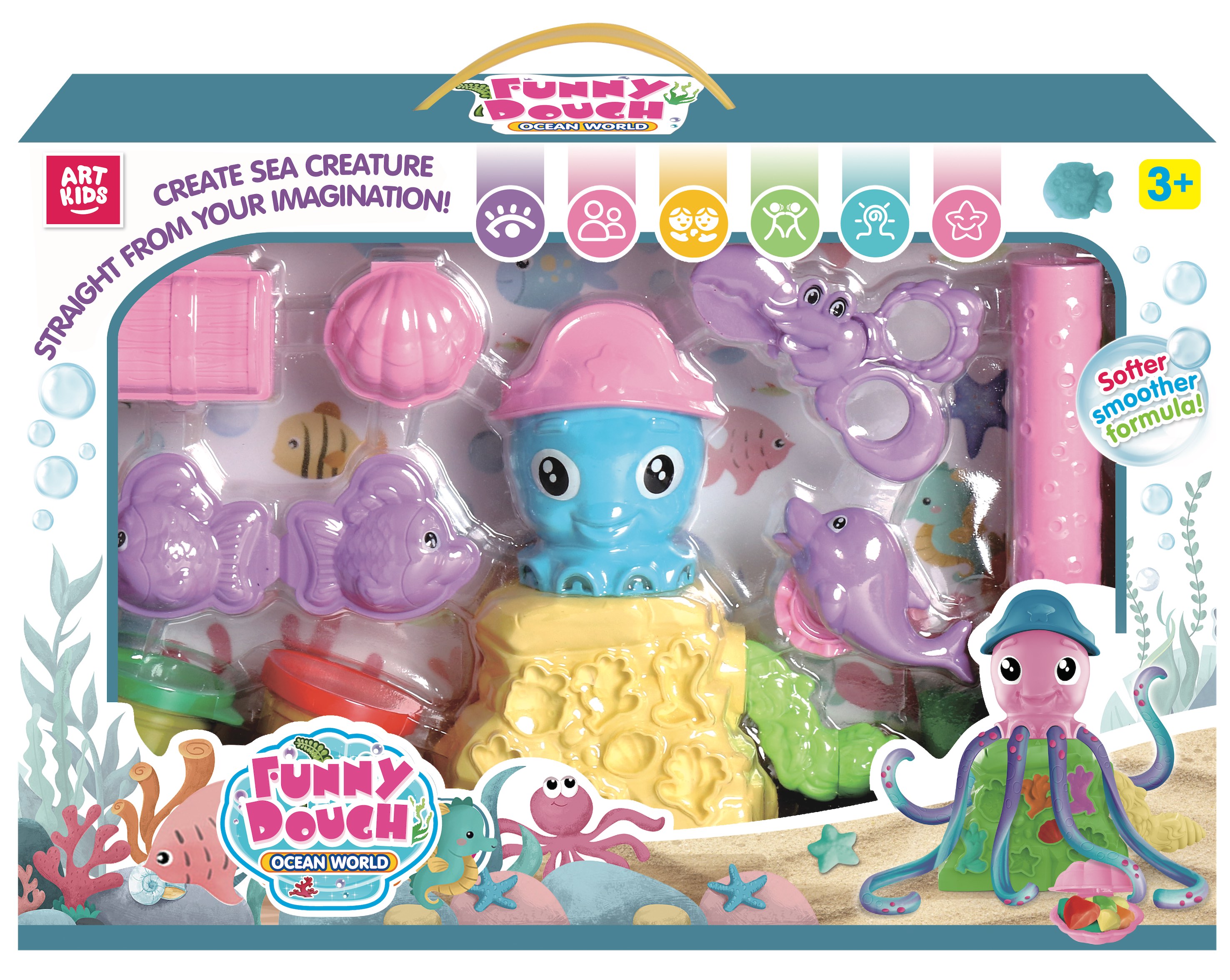 FUNNY DOUGH OCEAN WORLD/window box