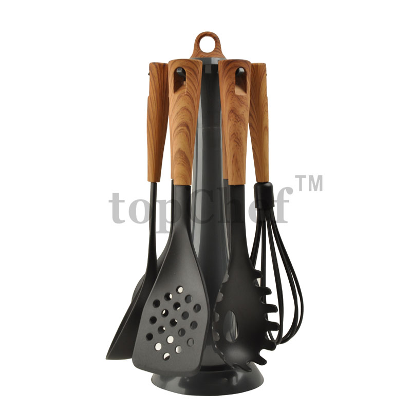 7 pcs nylon kitchen utensil set