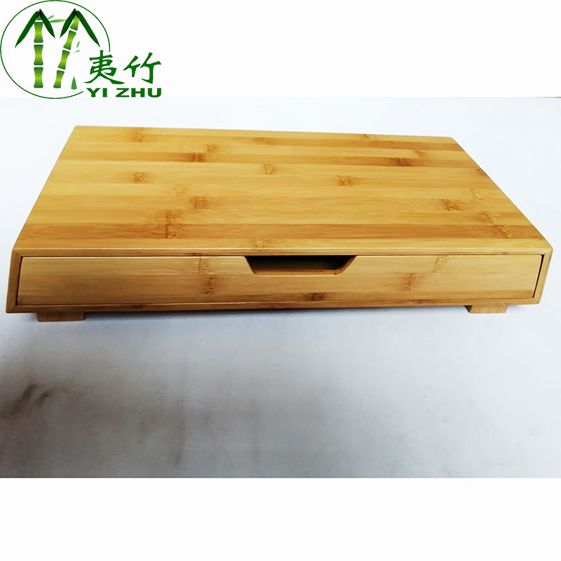 Bamboo Small table with drawer