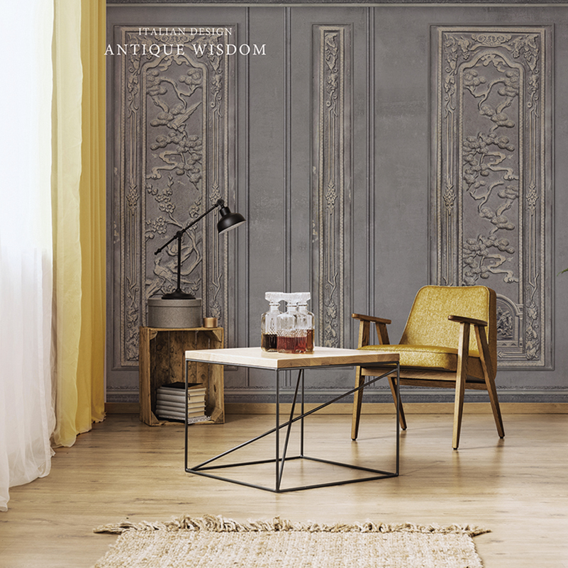 Vintage Italian Style Customer-Made Digital Printing Wallpaper Wall Murals