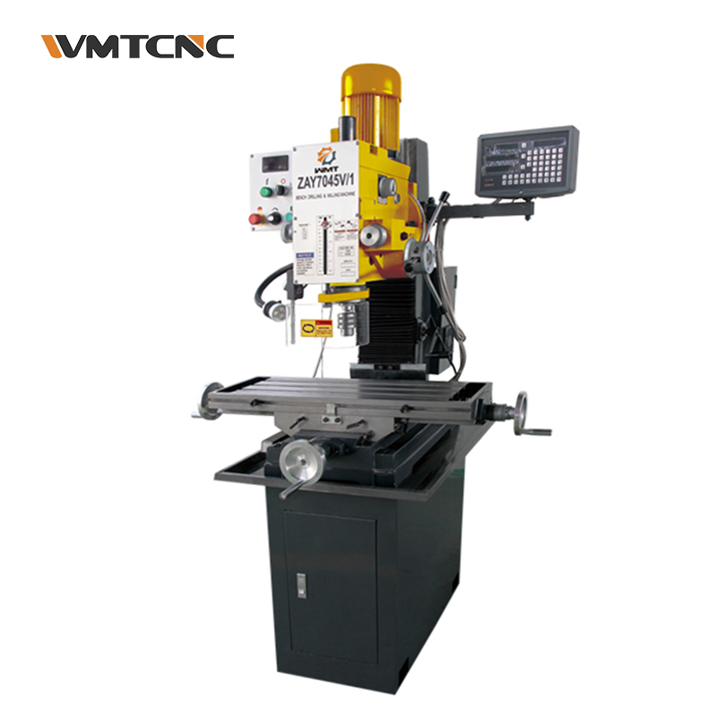 Manual drilling and milling machine