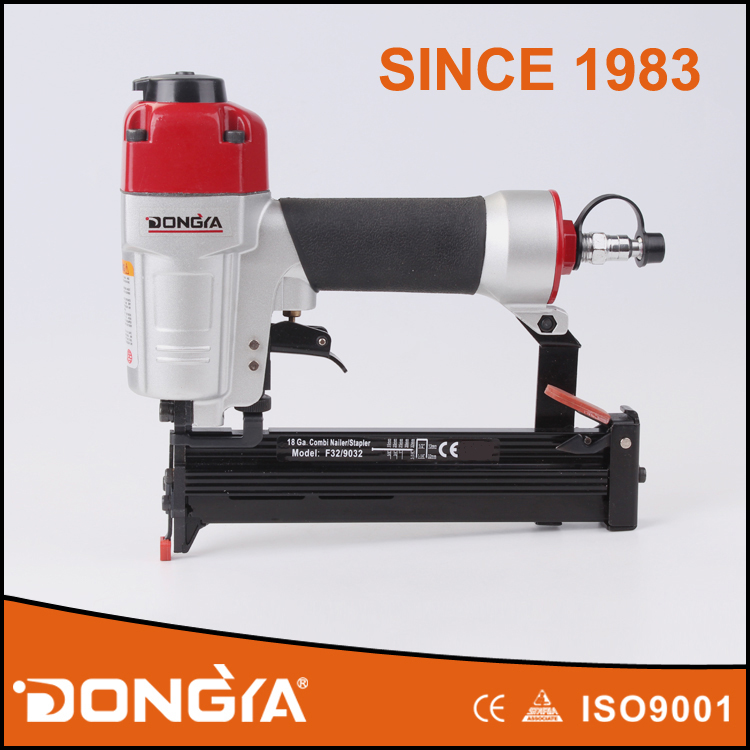 Dongya 18 Ga 2 in 1 Pneumatic Nailer/Stapler F32/9032 with CE