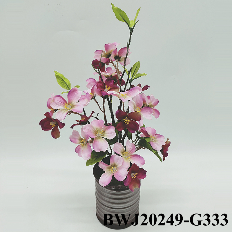 Artificial flower arrangement decoration