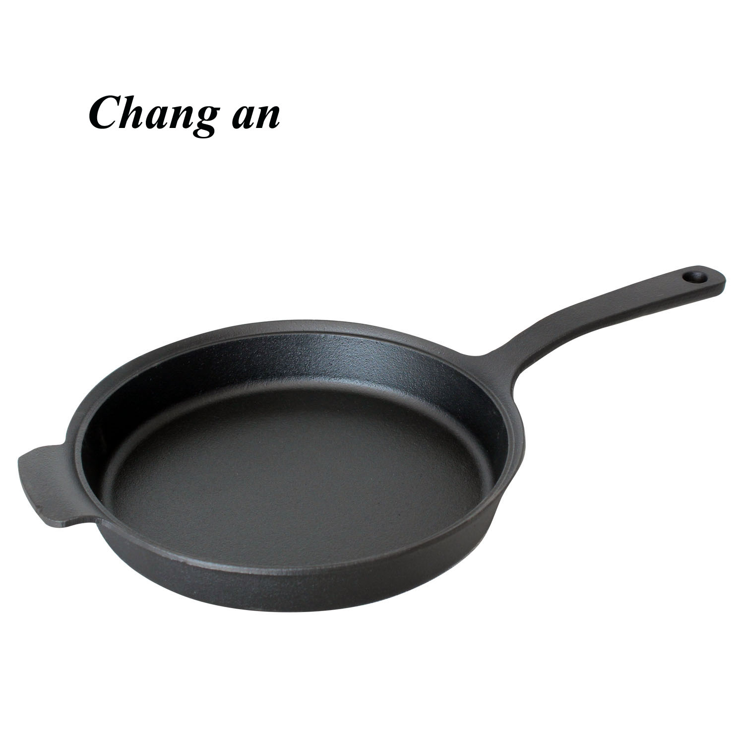 Cast iron preseasoned oil frying pan frypan