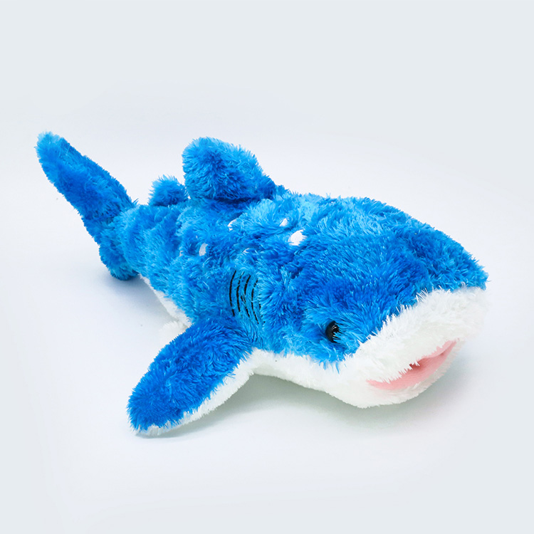China light blue shark plush toys