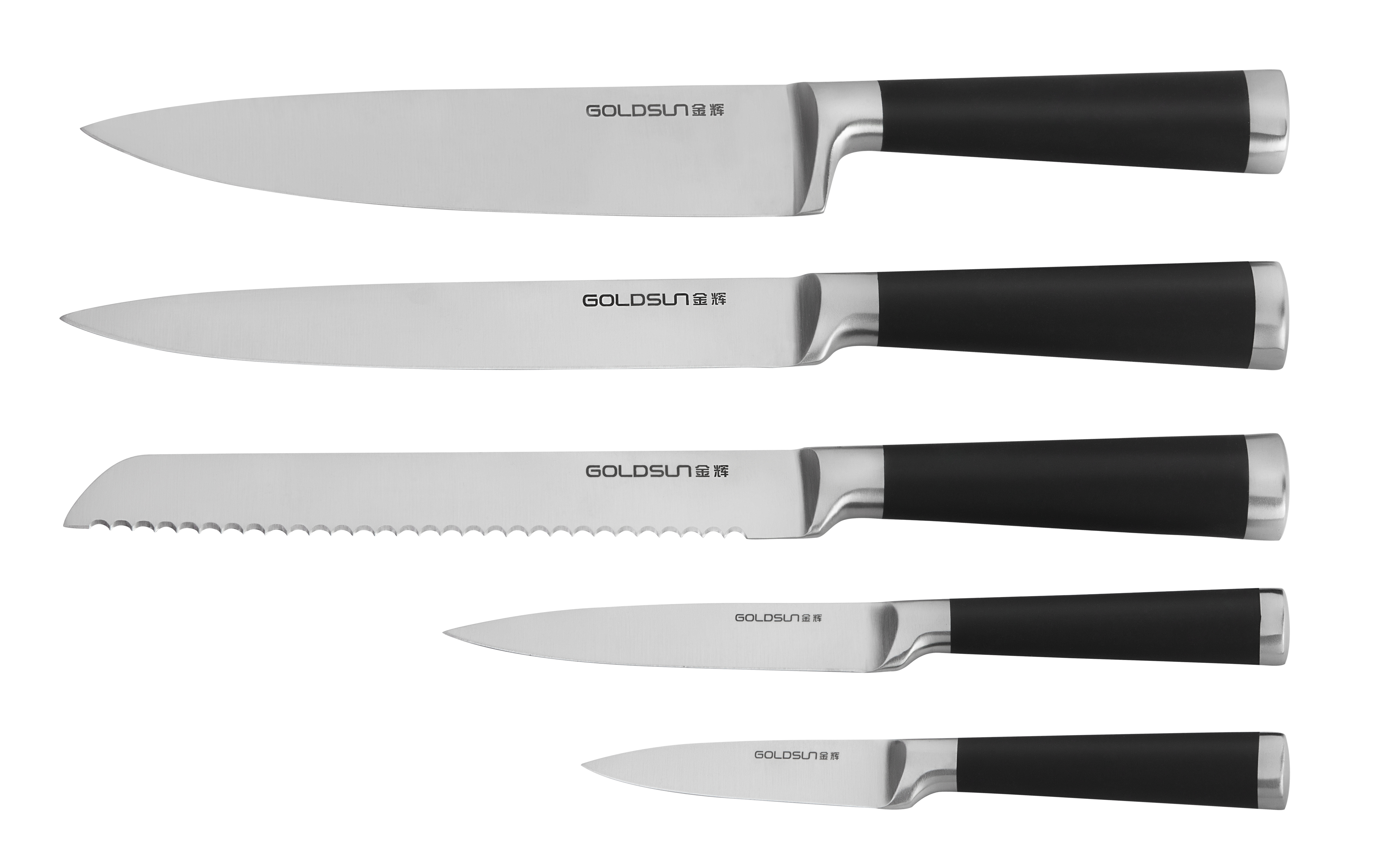 EP hollow handle knife ：Chopper，Chinese cleaver，chef's knife, santoku knife, slicing knife, bread knife, steak knife，utility knife, paring knife